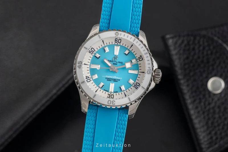 Breitling Superocean steel automatic men's watch A17377211C1S1 LP: 5250EUR [2503669]