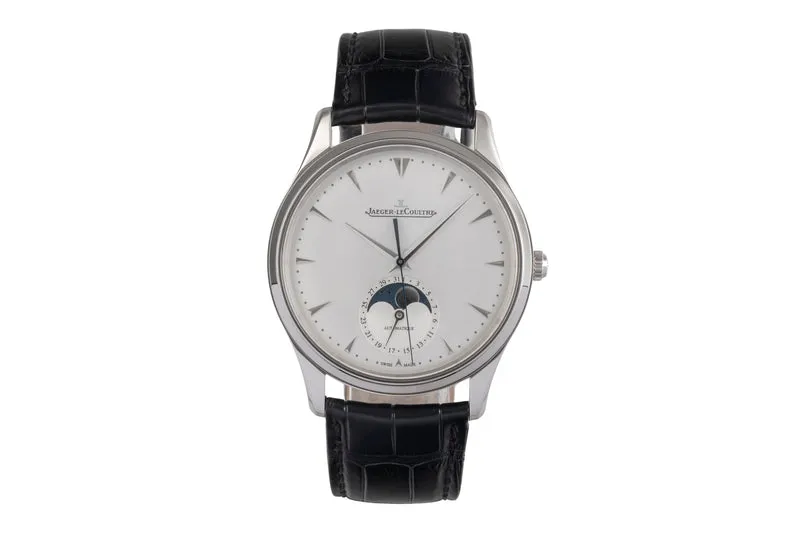 Jaeger LeCoultre Master Ultra Thin steel automatic men's watch Q1368420 , 176.8.64.S LP: 12200EUR [2503677]