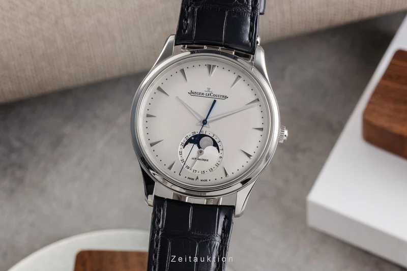 Jaeger LeCoultre Master Ultra Thin steel automatic men's watch Q1368420 , 176.8.64.S LP: 12200EUR [2503677]