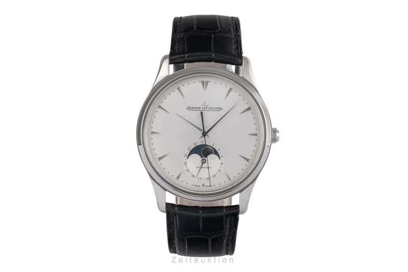 Jaeger LeCoultre Master Ultra Thin steel automatic men's watch Q1368420 , 176.8.64.S LP: 12200EUR [2503677]