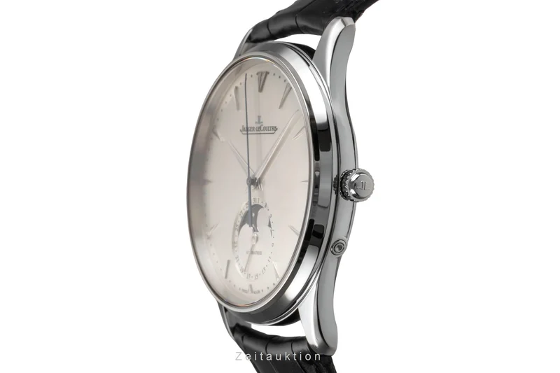 Jaeger LeCoultre Master Ultra Thin steel automatic men's watch Q1368420 , 176.8.64.S LP: 12200EUR [2503677]