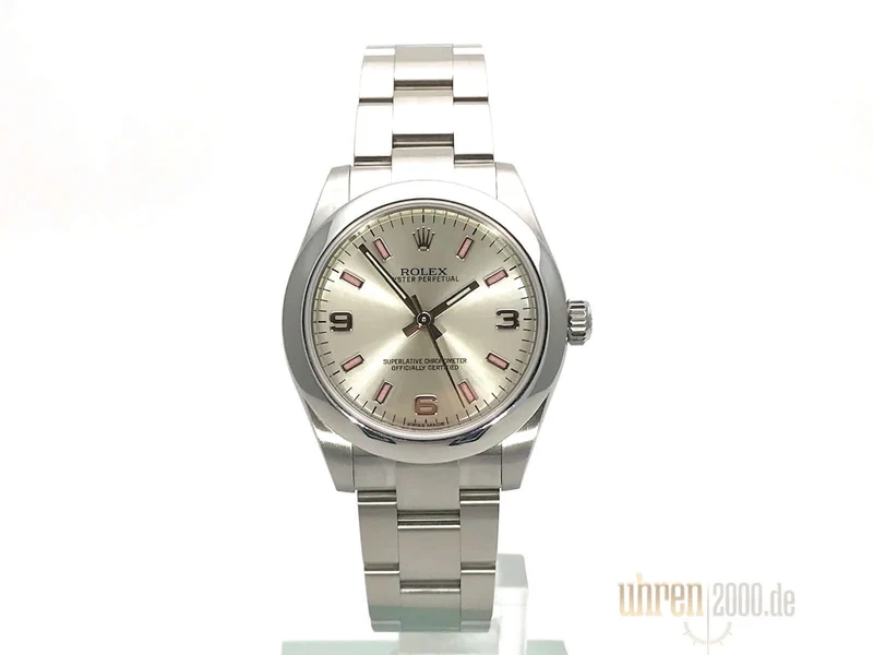 Rolex Oyster Perpetual 31 Silber Arabisch 177200 aus 2016 LC100