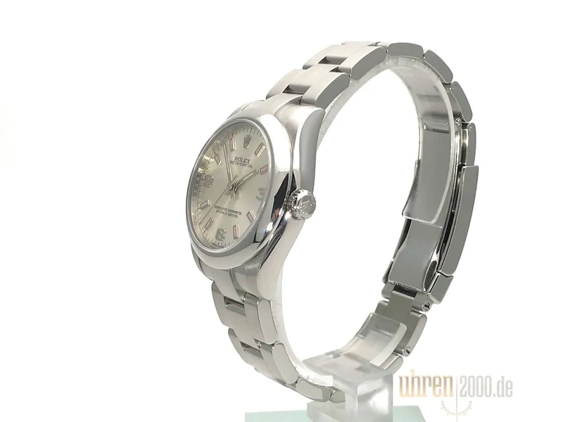 Rolex Oyster Perpetual 31 Silber Arabisch 177200 aus 2016 LC100