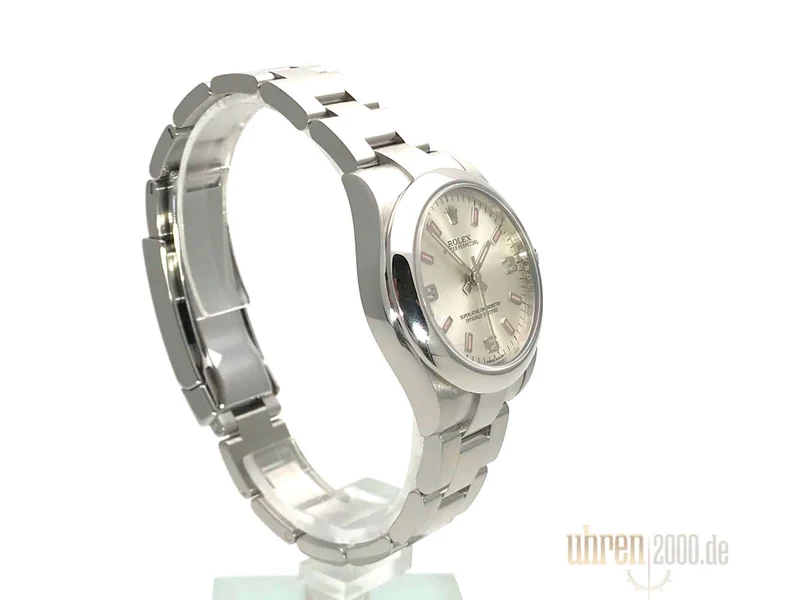 Rolex Oyster Perpetual 31 Silber Arabisch 177200 aus 2016 LC100
