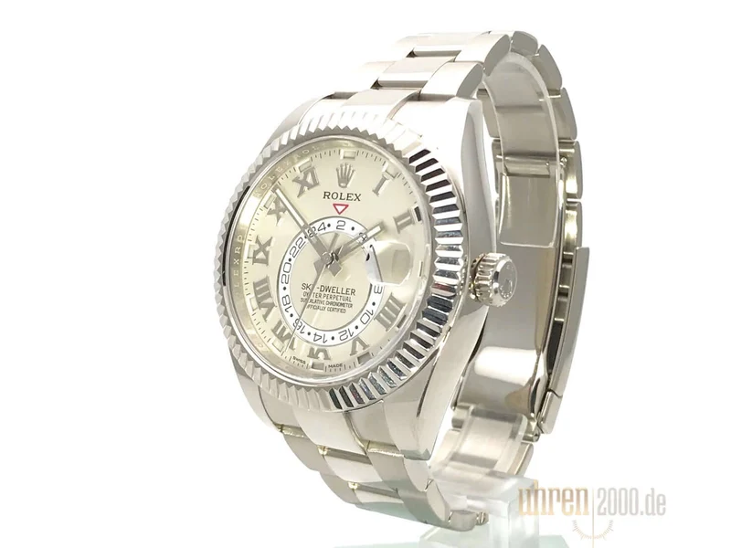 Rolex Sky-Dweller 326939 Weißgold Ivory aus 2015