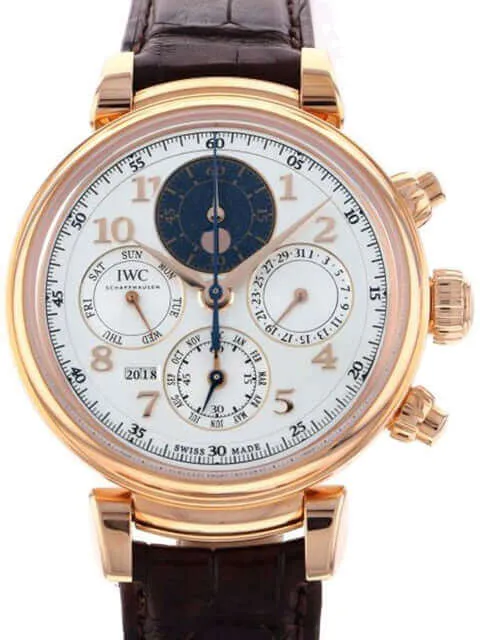 IWC Da Vinci Perpetual Calendar Chronograph Rotgold IW392101