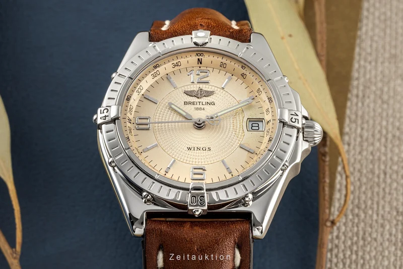 Breitling Wings steel automatic men's watch A10050 [2304536]