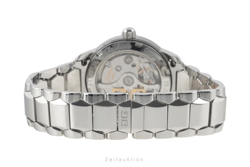 Glashütte Lady Sport steel automatic women's watch 10-33-41-51-04 LP: 6100EUR [2400718]