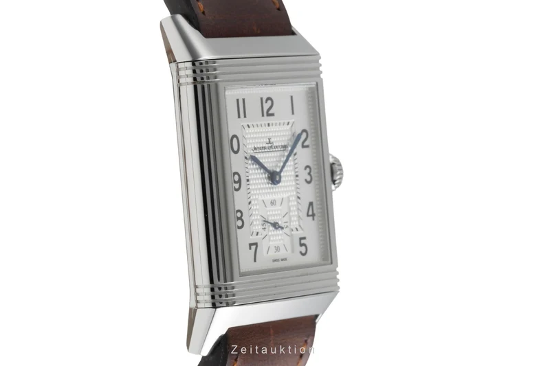 Jaeger LeCoultre Reverso steel manual winding men's watch Q3858522, 214.8.62 LP: 11400EUR [2400682]