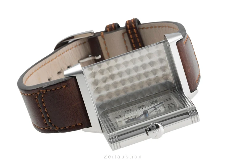 Jaeger LeCoultre Reverso steel manual winding men's watch Q3858522, 214.8.62 LP: 11400EUR [2400682]