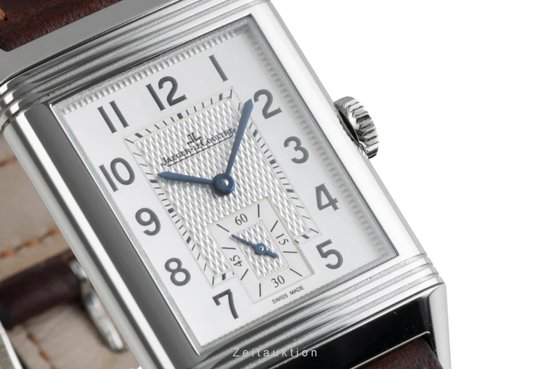Jaeger LeCoultre Reverso steel manual winding men's watch Q3858522, 214.8.62 LP: 11400EUR [2400682]