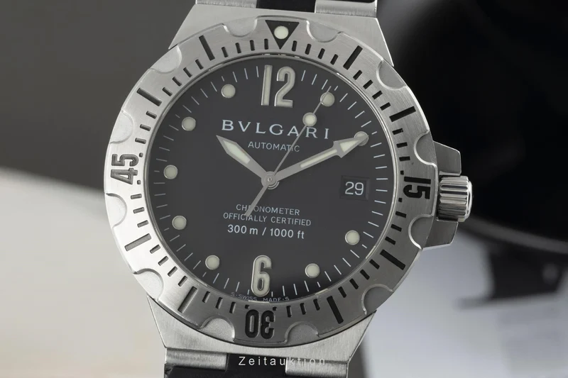 Bvlgari Diagono steel automatic men's watch SD 40 S [2400676]