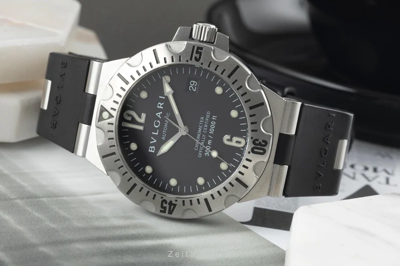 Bvlgari Diagono steel automatic men's watch SD 40 S [2400676]