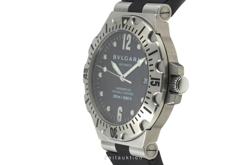 Bvlgari Diagono steel automatic men's watch SD 40 S [2400676]