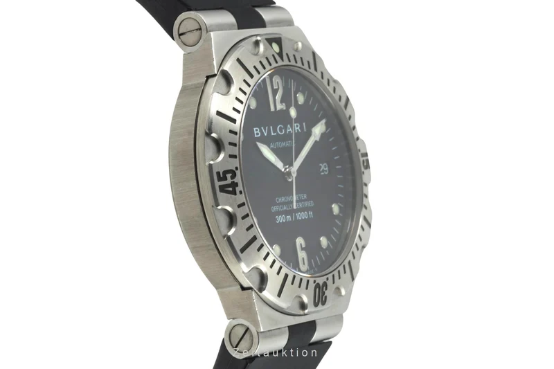 Bvlgari Diagono steel automatic men's watch SD 40 S [2400676]
