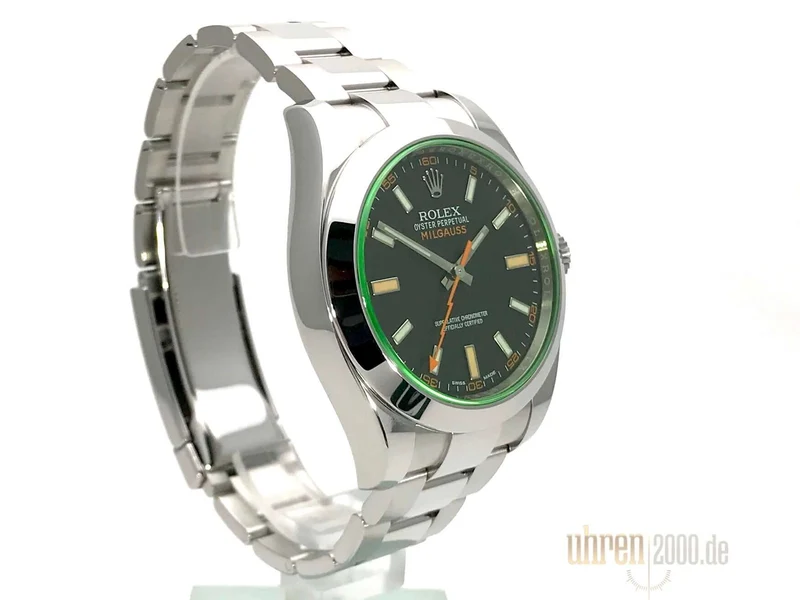 Rolex Oyster Perpetual Milgauss 116400GV LC100 aus 2016