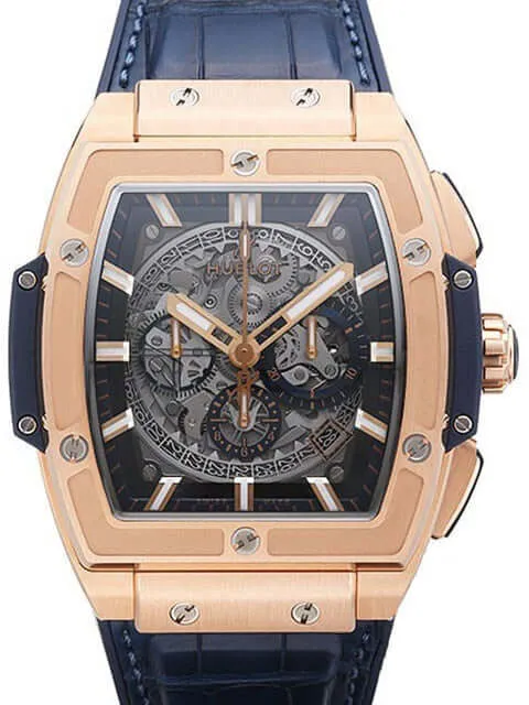 Hublot Spirit of Big Bang King Gold Blue 601.OX.7180.LR