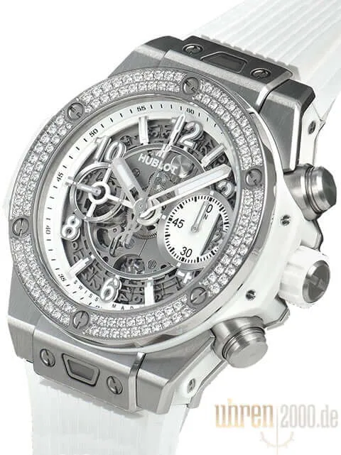 Hublot Big Bang Unico Titanium White Diamonds 42 441.NE.2010.RW.1104