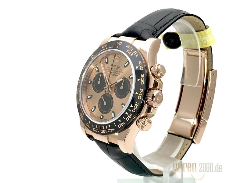 Rolex Cosmograph Daytona 116515LN Everrose-Gold Leder Pink aus 2016