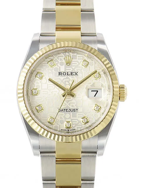 Rolex Datejust 36 126233 Silber J Diamant