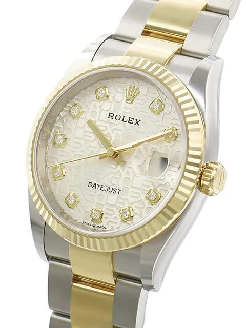 Rolex Datejust 36 126233 Silber J Diamant