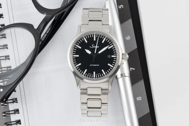 Sinn 556 steel automatic men's watch 556.010 LP: 1325EUR [2305621]