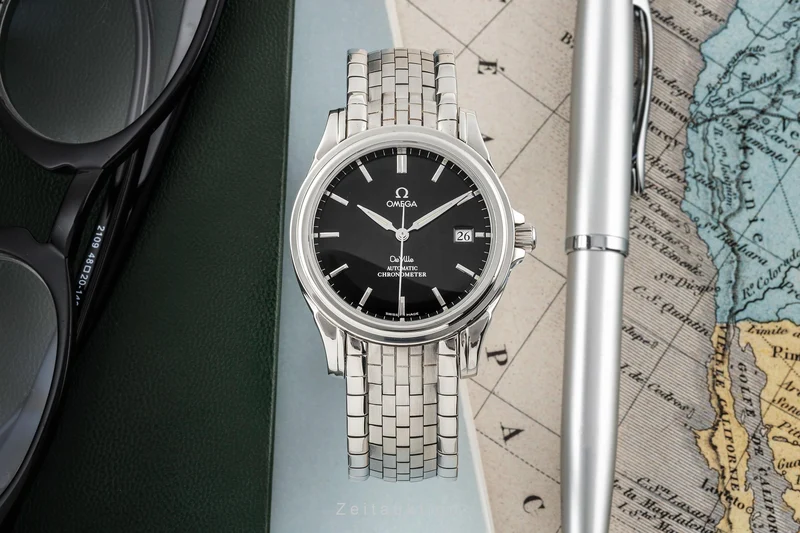 Omega De Ville steel automatic men's watch 168.1700, 4831.50.31 LP: 3200EUR [2305620]