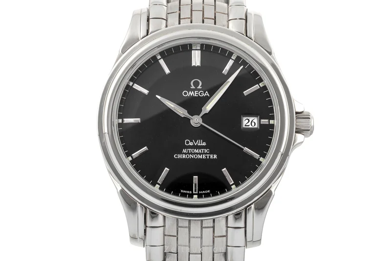 Omega De Ville steel automatic men's watch 168.1700, 4831.50.31 LP: 3200EUR [2305620]