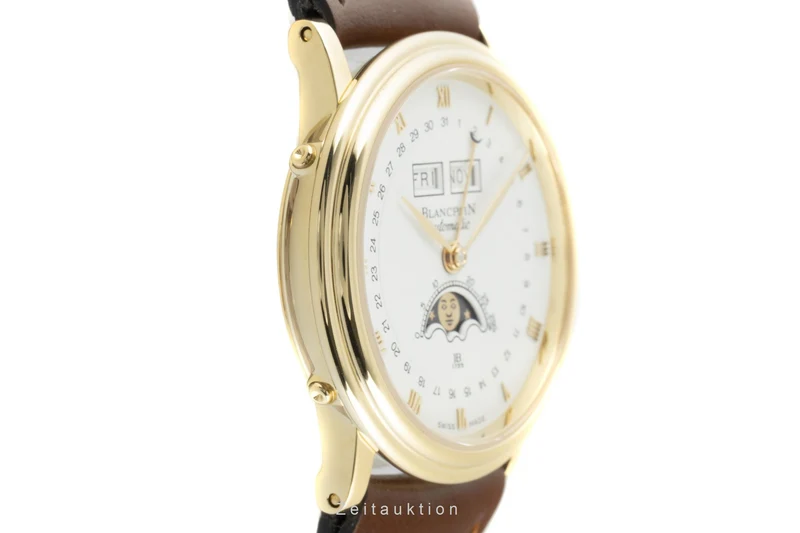 Blancpain Villeret 18 ct gold automatic men's watch 6595-1418-58 [2204530]