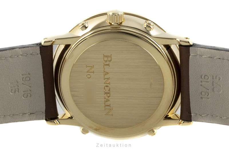 Blancpain Villeret 18 ct gold automatic men's watch 6595-1418-58 [2204530]