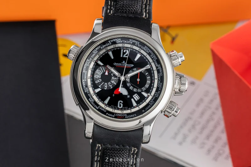 Jaeger LeCoultre Master Compressor chronograph steel automatic men's watch Q1768470, 150.8.22 [2305615]
