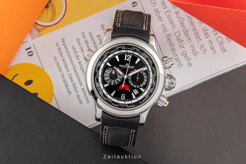 Jaeger LeCoultre Master Compressor chronograph steel automatic men's watch Q1768470, 150.8.22 [2305615]
