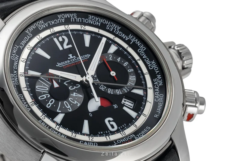 Jaeger LeCoultre Master Compressor chronograph steel automatic men's watch Q1768470, 150.8.22 [2305615]