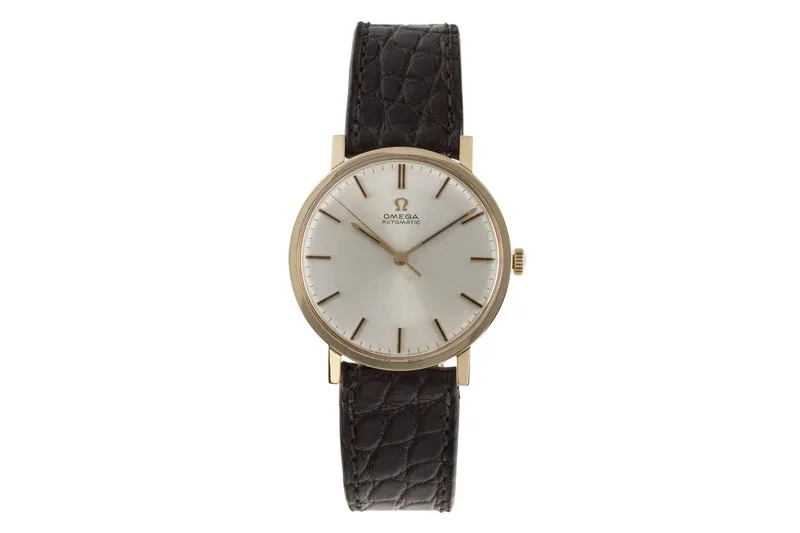 Omega Geneve 14 ct yellow gold automatic men's watch 161.009 Vintage [2305603]