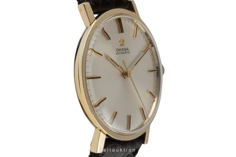 Omega Geneve 14 ct yellow gold automatic men's watch 161.009 Vintage [2305603]