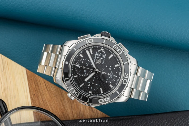 Tag Heuer Aquaracer chronograph steel automatic men's watch CAK2110/BA0833 [2204338]