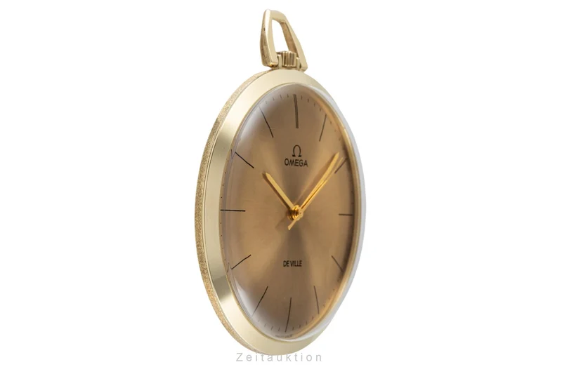 Omega De Ville 14 ct yellow gold manual winding pocket watch 1317714 [2305602]