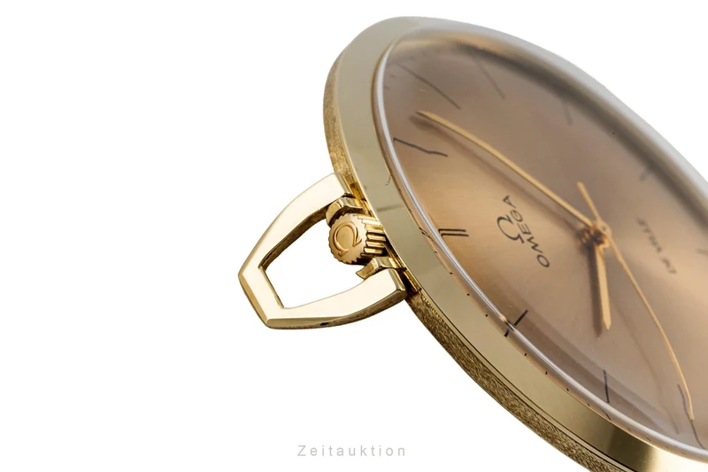 Omega De Ville 14 ct yellow gold manual winding pocket watch 1317714 [2305602]