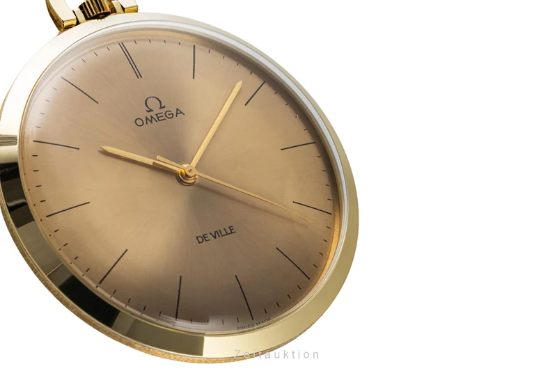 Omega De Ville 14 ct yellow gold manual winding pocket watch 1317714 [2305602]