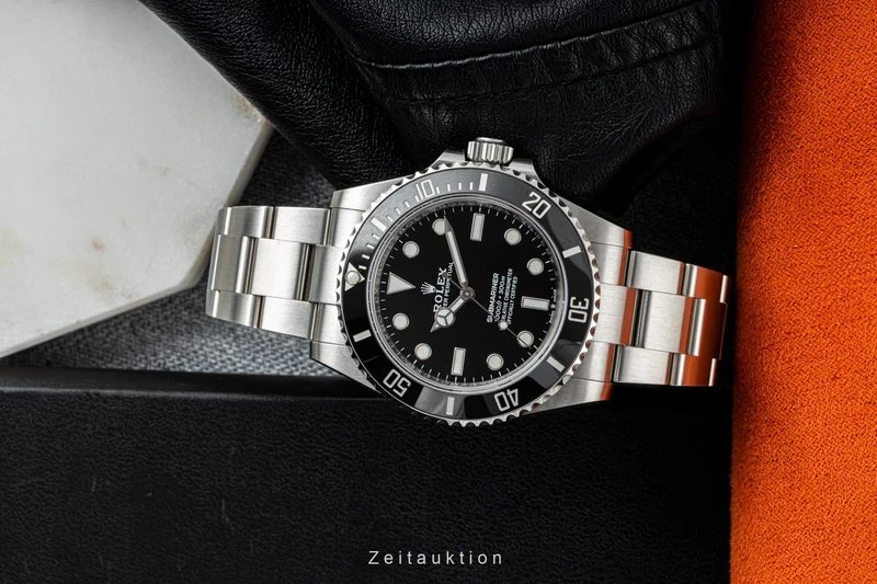 Rolex Submariner steel automatic men's watch 124060 [2204286]