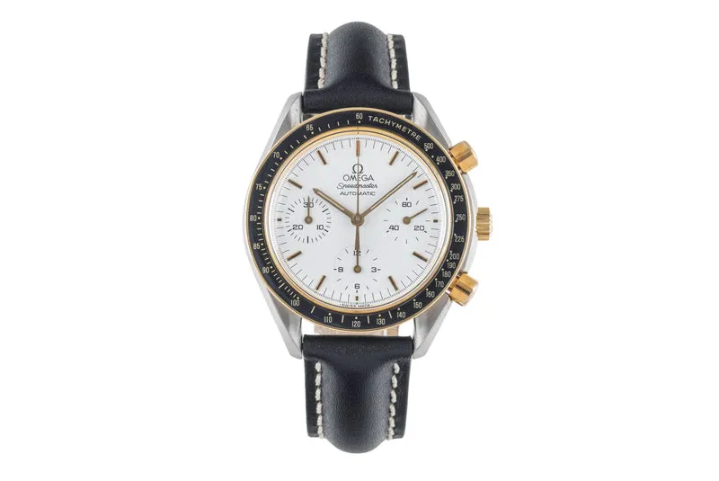 Omega Speedmaster chronograph steel / gold automatic men's watch 175.0032 [2305596]