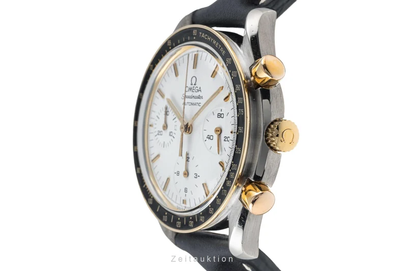 Omega Speedmaster chronograph steel / gold automatic men's watch 175.0032 [2305596]