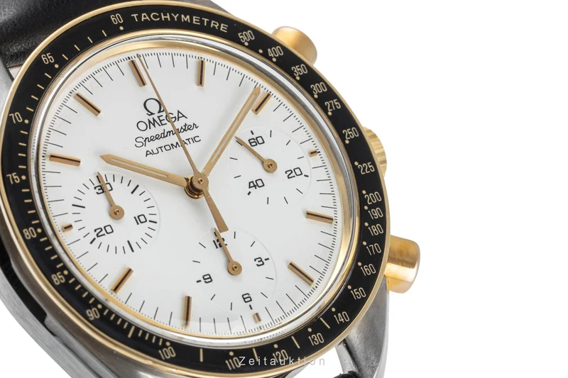 Omega Speedmaster chronograph steel / gold automatic men's watch 175.0032 [2305596]