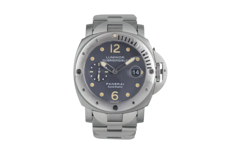 Panerai Submersible steel / titanium automatic men's watch PAM00106 [2503384]