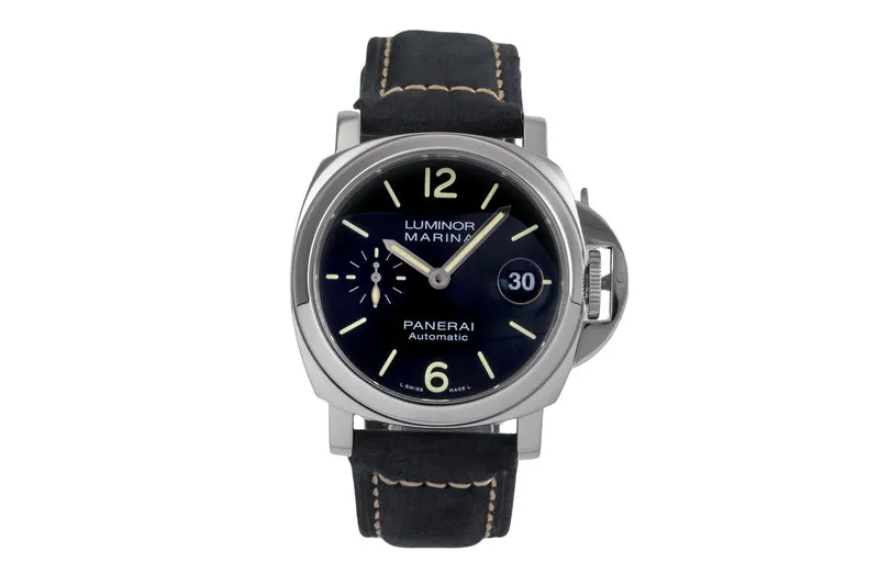Panerai Luminor Marina steel automatic men's watch PAM01048 LP: 7900EUR [2503647]