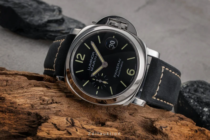 Panerai Luminor Marina steel automatic men's watch PAM01048 LP: 7900EUR [2503647]