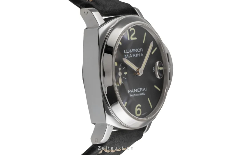 Panerai Luminor Marina steel automatic men's watch PAM01048 LP: 7900EUR [2503647]