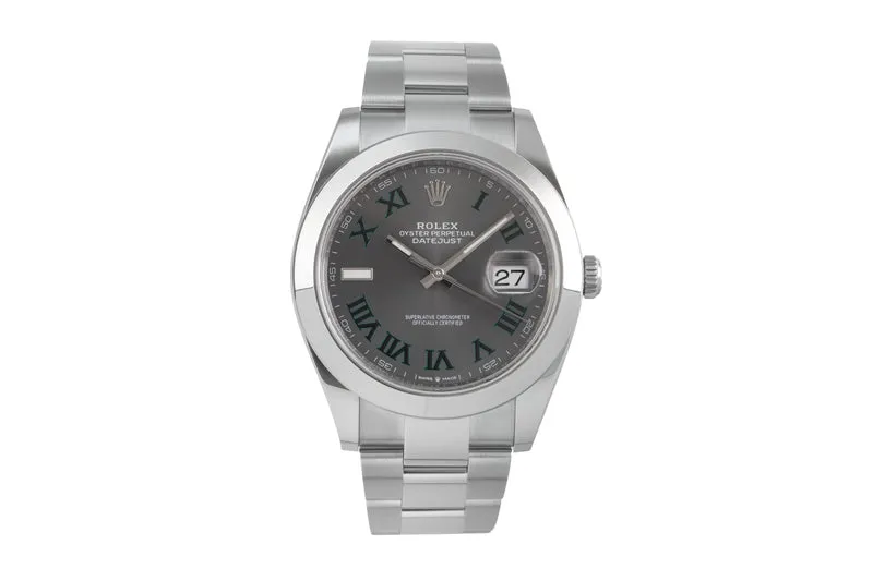 Rolex Datejust steel automatic men's watch 126300 [2503730]