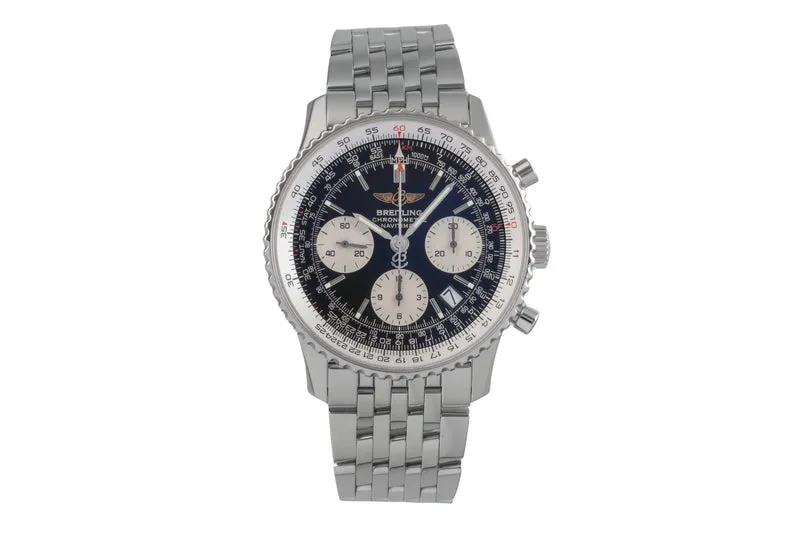Breitling Navitimer chronograph steel automatic men's watch A23322 A232B35NP [2503103]