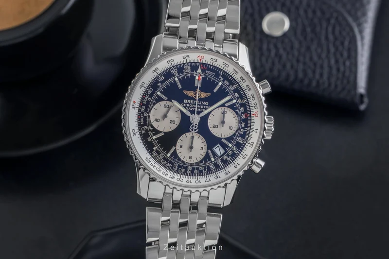 Breitling Navitimer chronograph steel automatic men's watch A23322 A232B35NP [2503103]